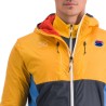 зимняя спортивная куртка Sportful Anima Cardio Wind Jacket синий джинсовый / желтый